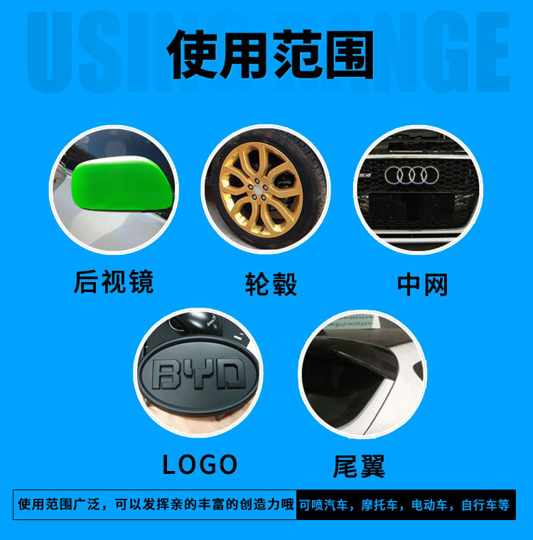 Car Wheel Spray Paint, Wheel Modification, Peelable Spray Film, Wheel Rim Repair, Hand Spray Paint, Wheel Color Change, Self-Spray Paint