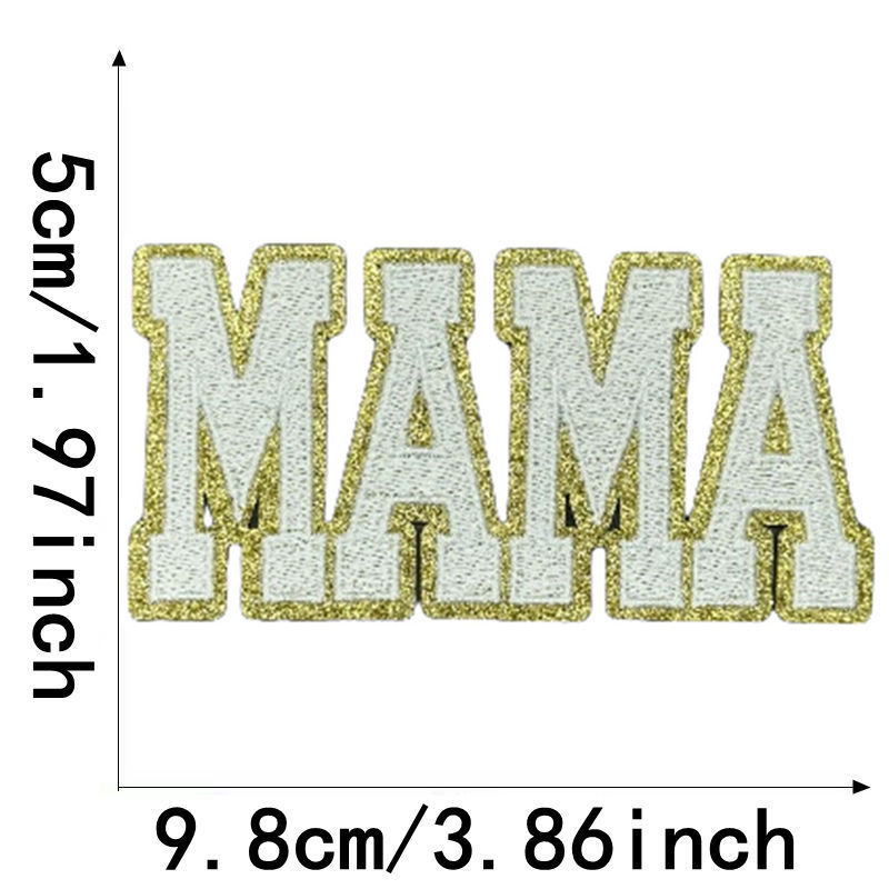 建興国境を越えたスポットホットセールモデル Grete MAMA アイロン刺繍布パッチ diy 帽子バッグアクセサリーパッチ|undefined