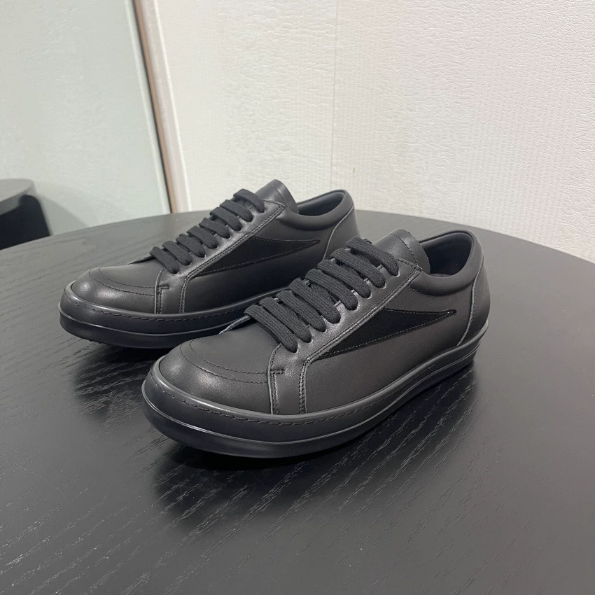 RO Pure оригинальный черный самурай классический маленький треугольник кожаные мужские туфли пара прилив четыре сезона туфли ретро низкие кроссовки женские