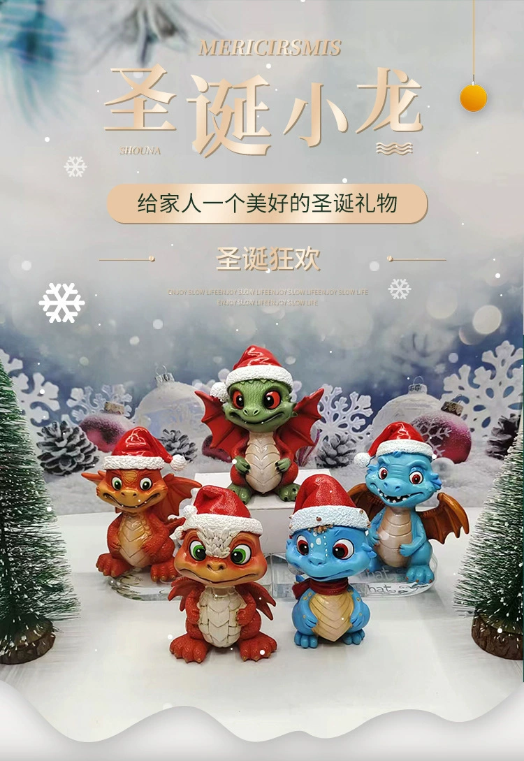 Christmas cartoon cute decorations, creative minifigure, (Cross-border trading), creative gift
