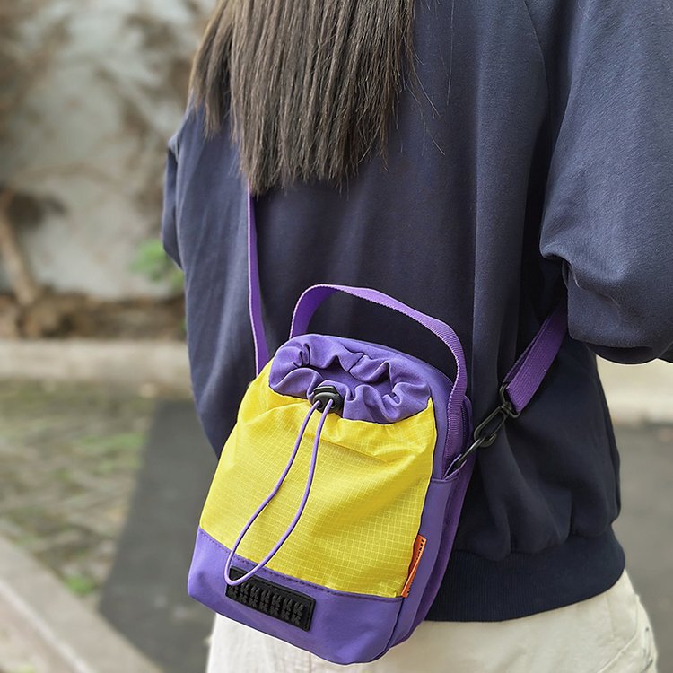 女性用スポーツクロスボディバッグ、男性と女性用のアウトドア巾着バケットバッグ、新しい軽量携帯電話バッグ、トレンディなブランドの軽量バッグ|undefined