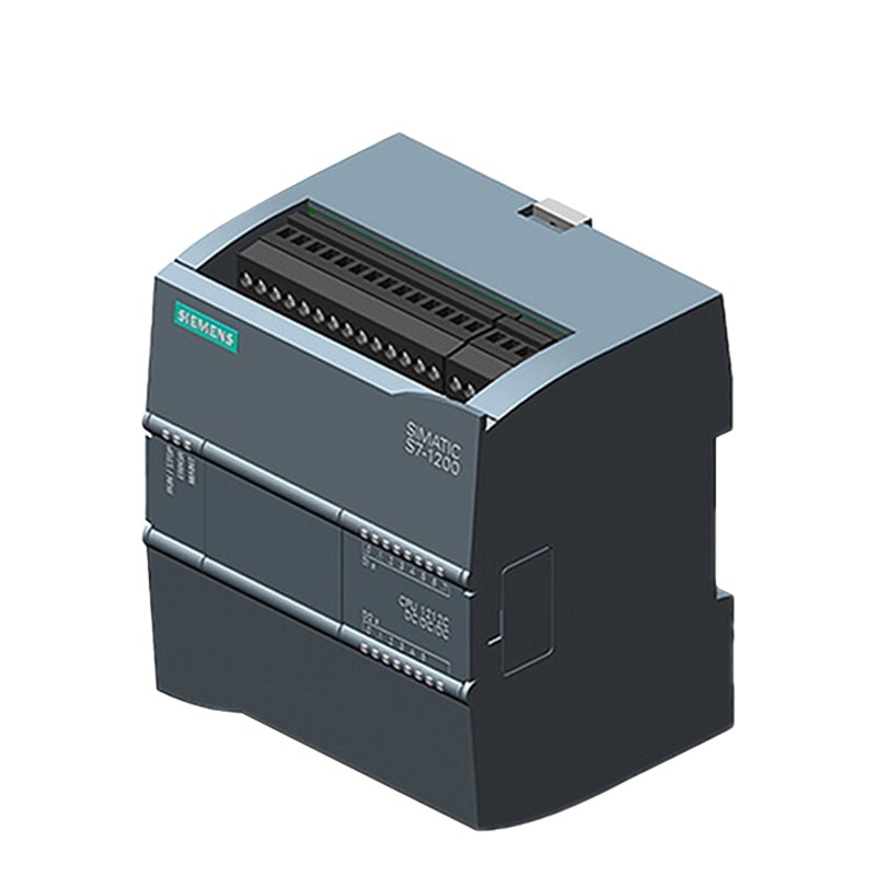 西门子 S7-1200 CPU模块 24VDC 继电器 电压 6ES72121AE400XB0 PL