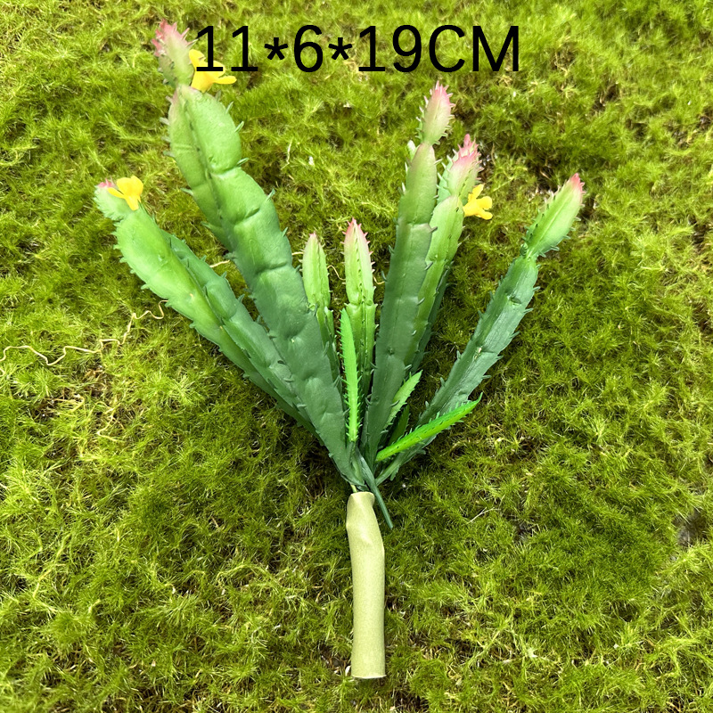 Marco decorativo Planta nórdica colgante de pared decoración de pared colgante de pared tridimensional pared de fondo de planta verde pared cabeza de ciervo simulación suculento planta verde