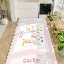 加厚仿羊绒可爱飘窗垫家用长条阳台垫子地垫爬行垫床边毯卧室地毯