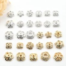 14K��ɫ�yɫ��ɫ΢��ʯ�U�ջ���ѩ��Ƭ���껨ñ����diyɢ�����