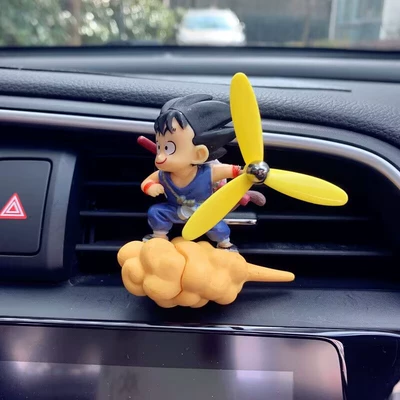 Anime Car Interior Decoration — Car ornaments - blue-wukong-bamboo-dragonfly-air-outlet-aromatherapy