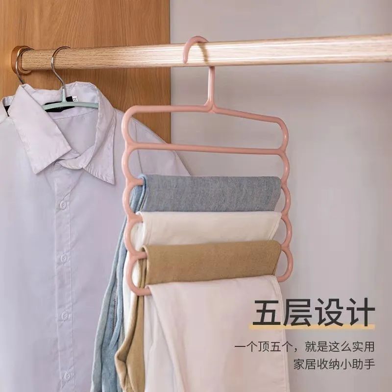 Bra de madera percha multifuncional ropa interior casera chaleco de almacenamiento multi-gancho dormitorio gancho de madera sólida percha ondulada