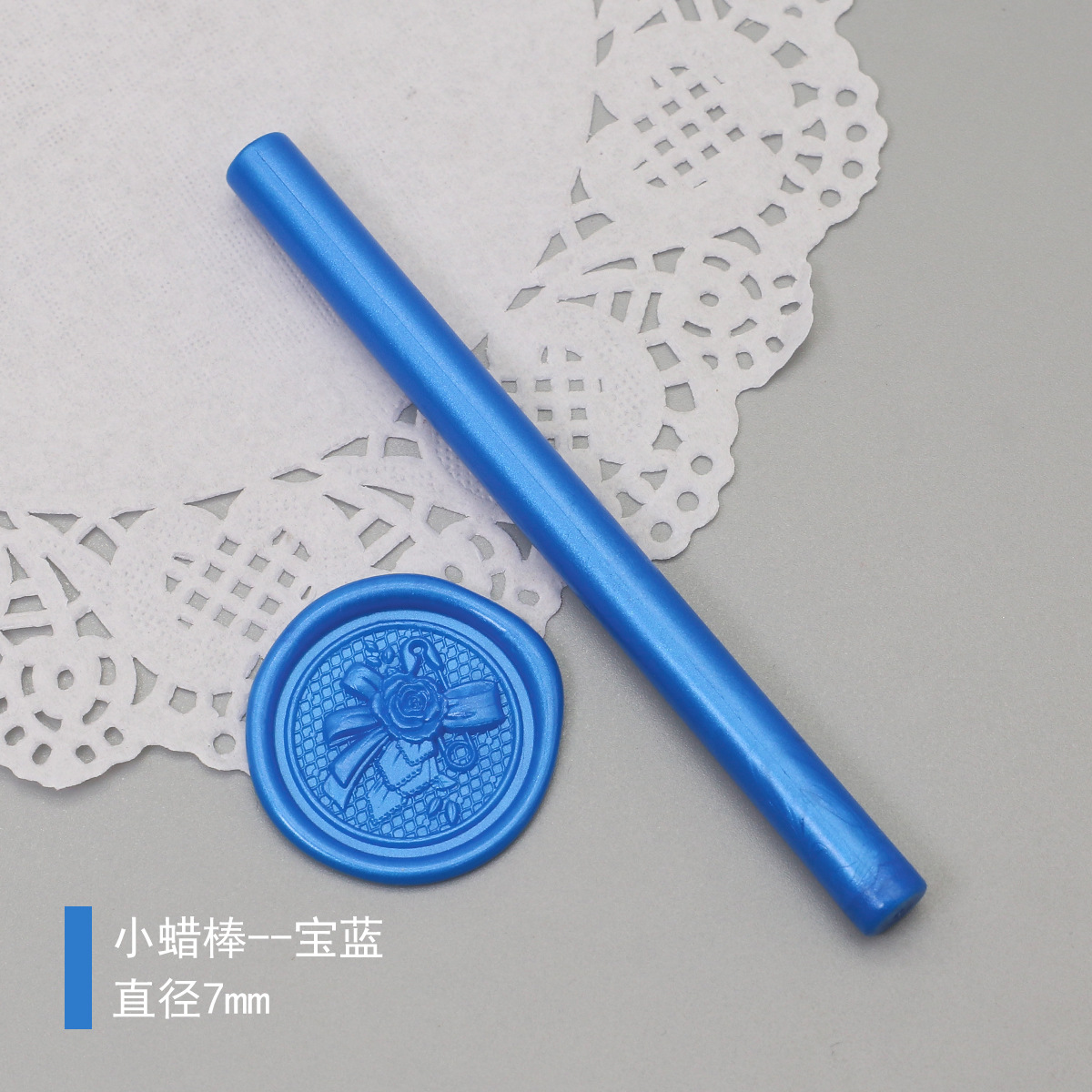 Palo de cera de pintura al fuego 94 colores 10*0,7 cm La barra de cera pequeña redonda se puede mezclar con la pistola de cera se puede utilizar en fábrica al por mayor