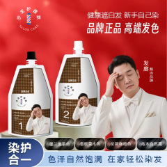 K Douyin 人気 ST600ml ホワイト ダブル ヘアカラー 理髪店専用 植物性染毛剤 育毛剤
