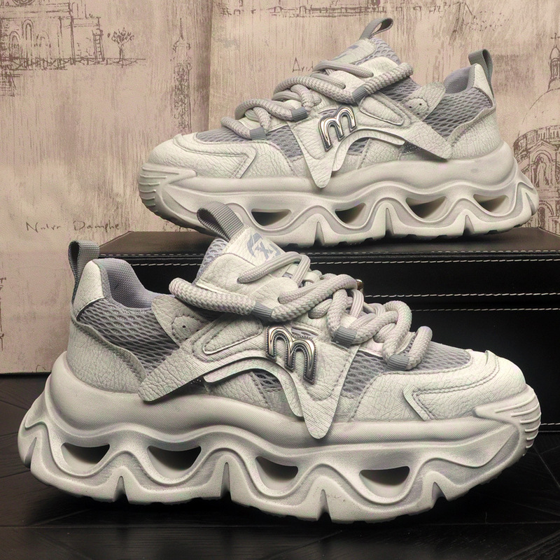 Thick-Soled Dad Shoes for Men, 2026 Summer New Model, Super Popular Niche Design, Sports Casual Shoes, Trendy Mesh Shoes for Men Thick-Soled Dad Shoes for Men, 2026 Summer New Model, Super Popular Niche Design, Sports Casual Shoes, Trendy Mesh Shoes for Men