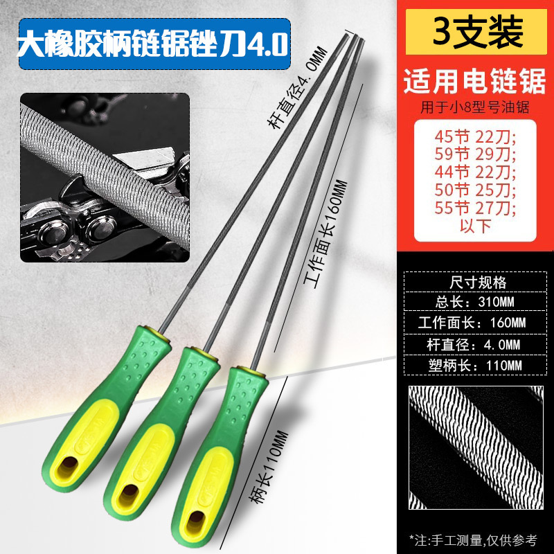 古い魚の札の油鋸やすりの電気鋸のチェーンやすりはチェーンの工具を磨きます。|undefined
