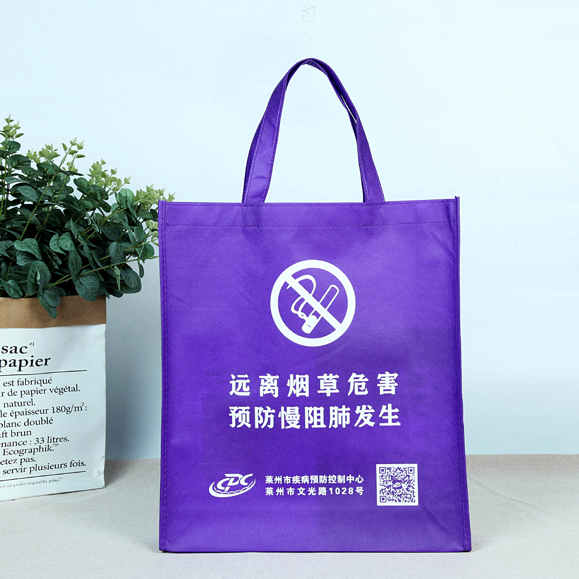 厂家生产无纺布袋定制广告购物手提袋快餐外卖包装袋定做可印logo