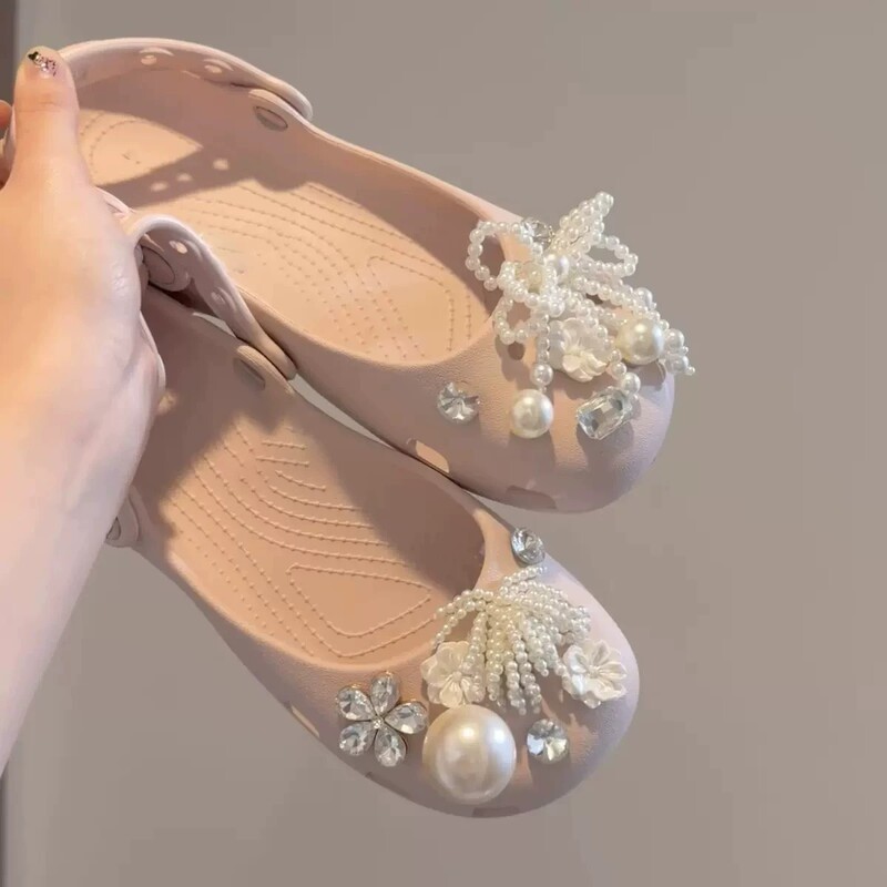 New Style Ballet Clogs with Soft Soles, Comfortable Women's Shoes, Summer Non-Slip Outdoor Beach Sandals New Style Ballet Clogs with Soft Soles, Comfortable Women's Shoes, Summer Non-Slip Outdoor Beach Sandals