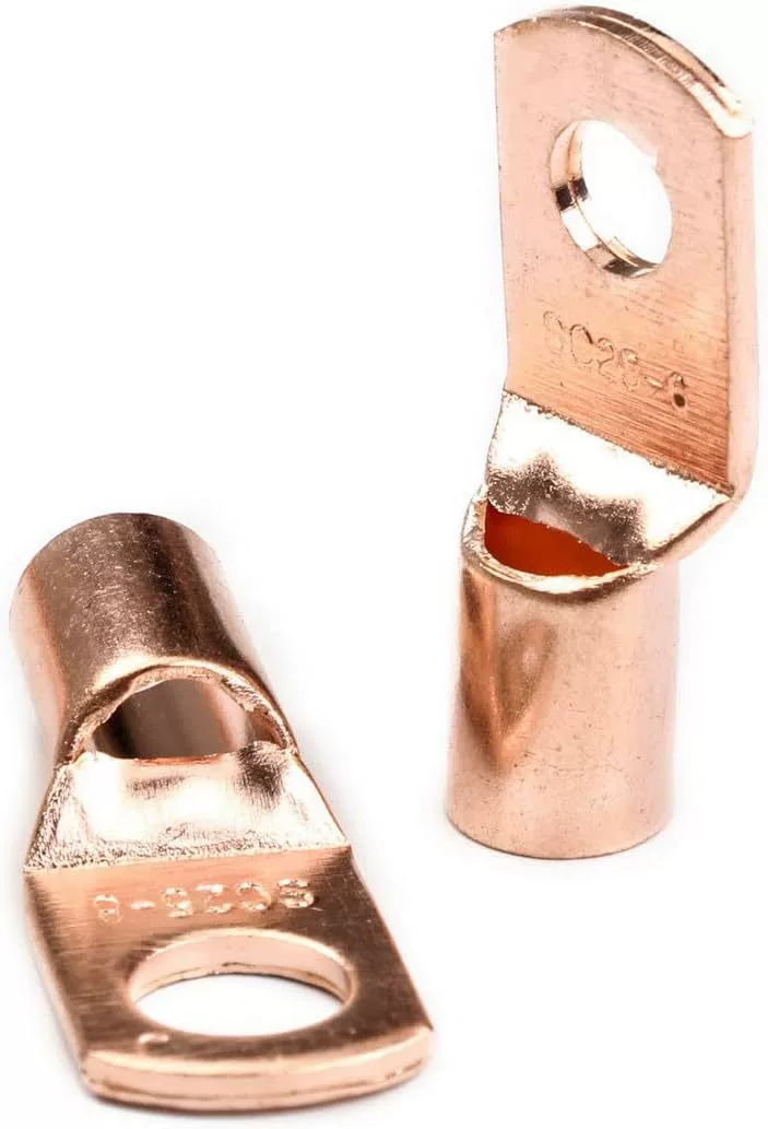 Ring Terminals 10 \/25 \/50 \/100pcs Copper Lug Ring Wire Conne