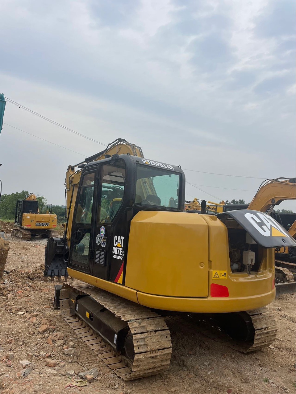Exportación de comercio exterior comprando Mongolia Interior tiene excavadoras usadas Carter 307 y 308