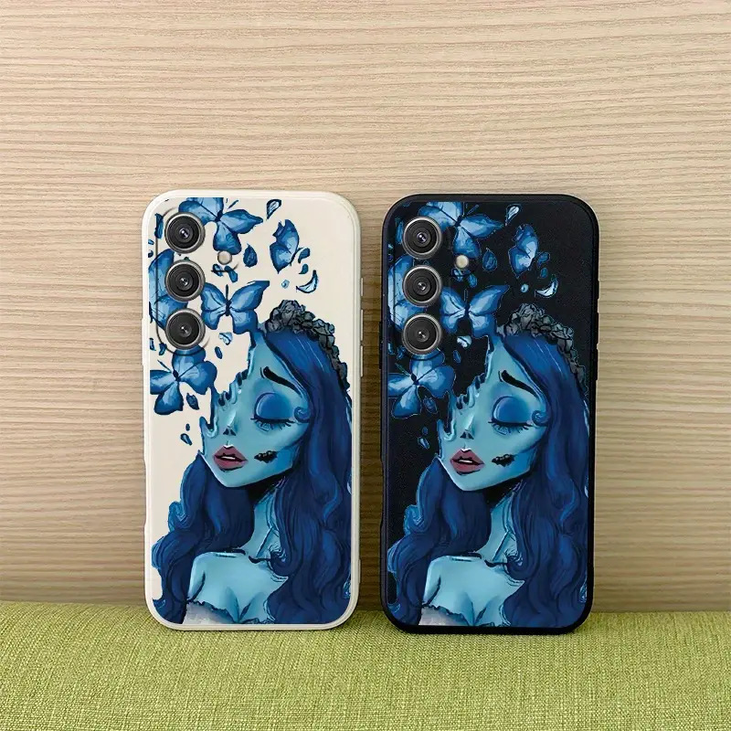 僵尸新娘适用三星S25直边软壳S23Ultra全包S21FE防摔手机壳A55.5G