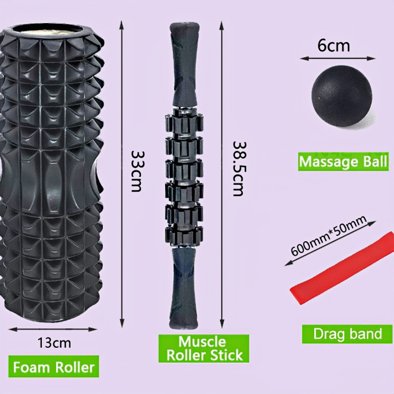 Grensoverschrijdende schuimroller spierontspanning professionele herenrugroller foelie massageroller fitness stretchroller