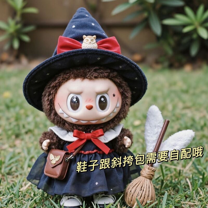 拉bubu“魔法女巫”娃衣一代二代站姿坐坐派17cm搪胶公仔换装着替|undefined