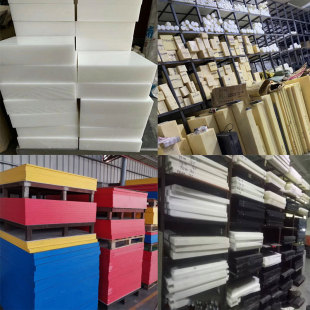 Black POM board processing dongguan factory white saigang plastic board can be zero-cut polyoxymethylene square plastic board