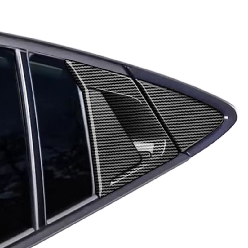 Подходит для 23 PRIUS 60 за дверной ручкой чаши Модифицированная ткань из углеродного волокна Серебряное украшение