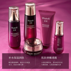 A set of five Spring Ink Chrysanthemum Hydrating and Moisturizing Gift Box, wholesale hydrating and moisturizing skincare set for enhancing skin radiance.