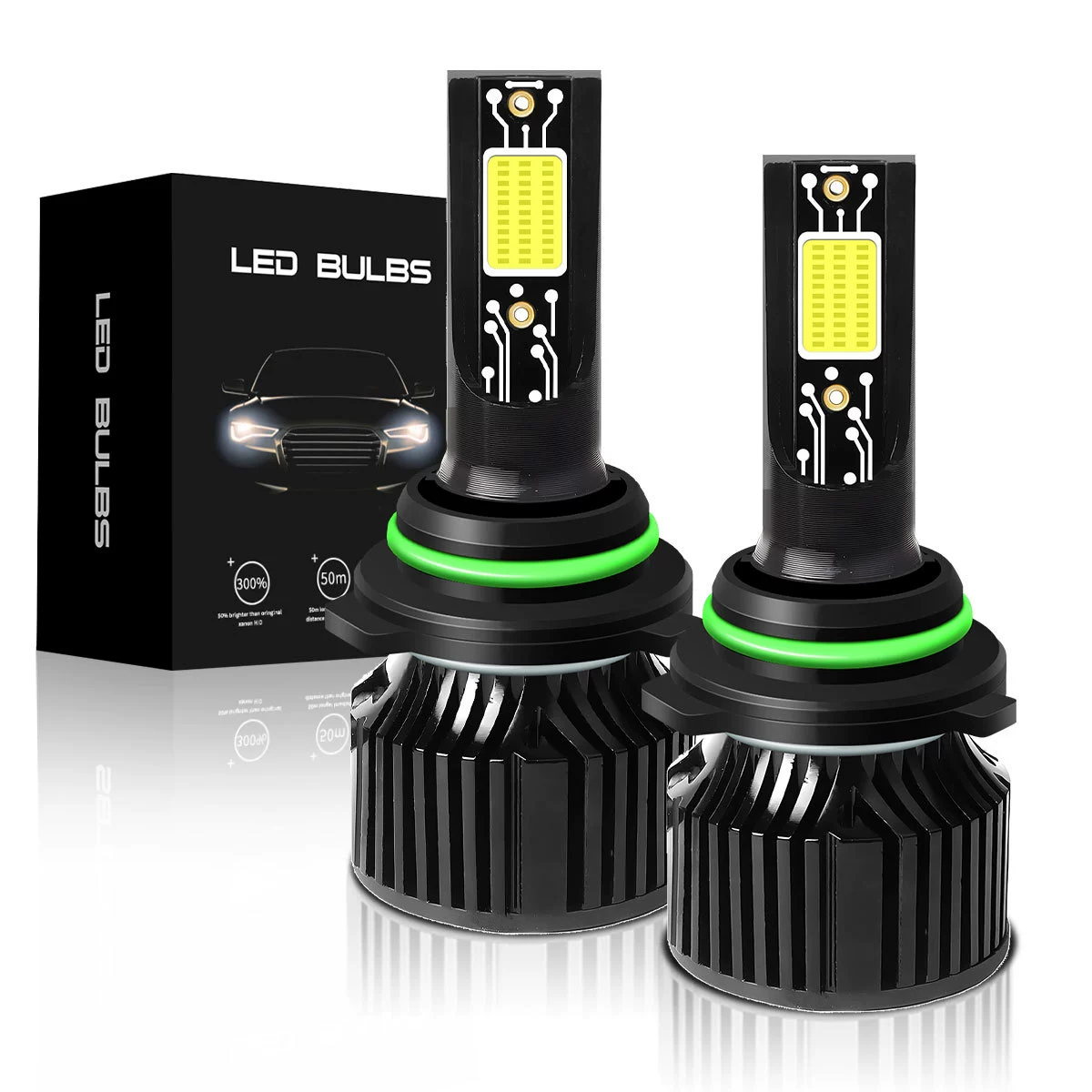 Z9C двухсторонние COB фары LED фары 9005/H11/H13 модифицированные фары H1 9004 фары