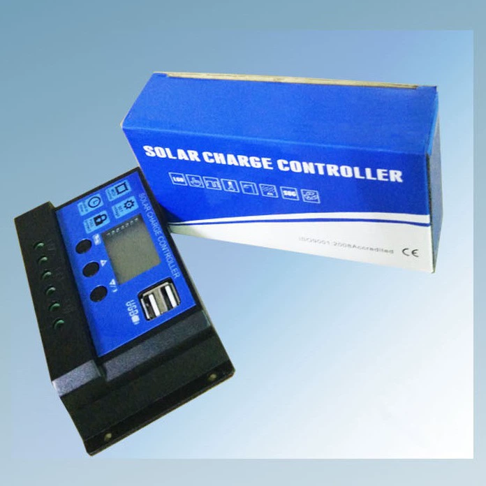 Солнечный контроллер для фотоэлектрических панелей 10А/20А/30А/40А/50А/60А/100А12/24В адаптивный