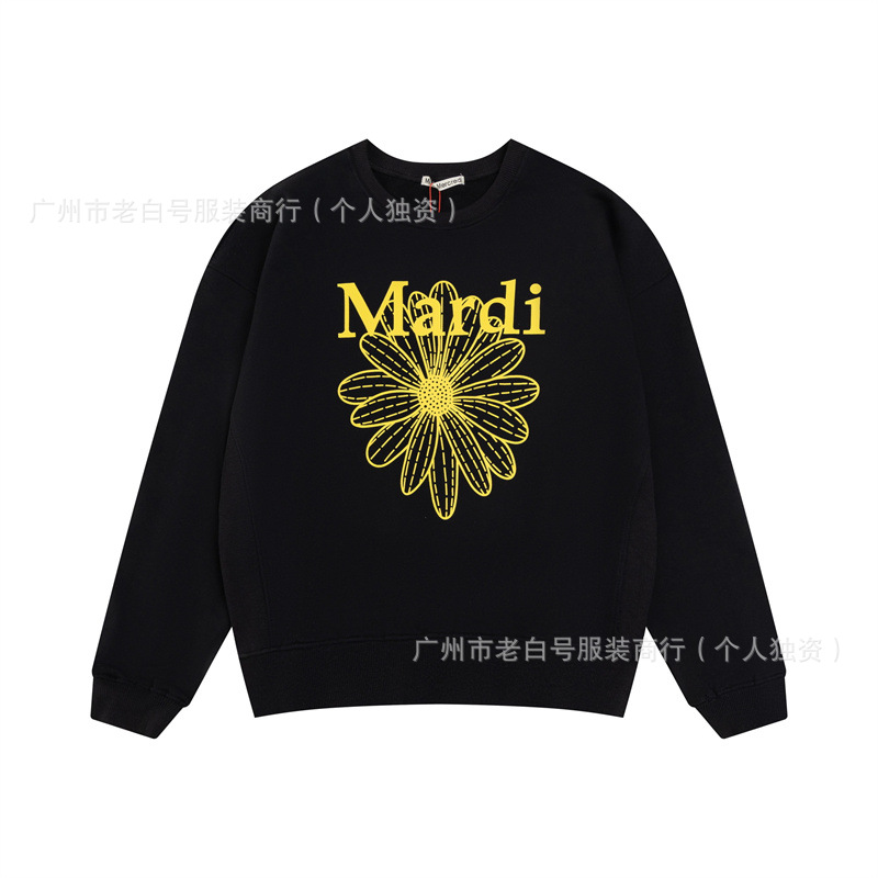 24SS 가을과 겨울 한국 패션 브랜드 골드 하이 실버 같은 작은 ZOU JU 인쇄베이스 클래식 느슨한 함정 땀