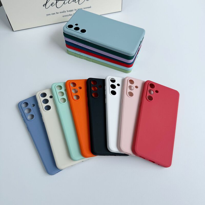 Samsung s25 A52 A17 A05S オールインクルーシブストレートエッジルービックキューブ模造液体シリコーン A07 携帯電話ケースに適しています。|undefined