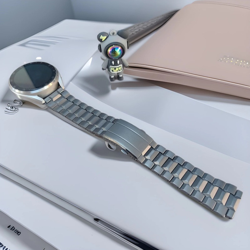 Suitable for Huawei Watch 4Pro Titanium Watch Strap Gt5/5Pro/Gt4 Titanium Alloy 22mm Side Slide Quick Release Watch Strap