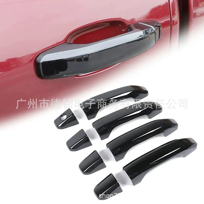 Suitable for 14-20 Silverado Surode bright black handle stickers GMC Sierra door handle decoration