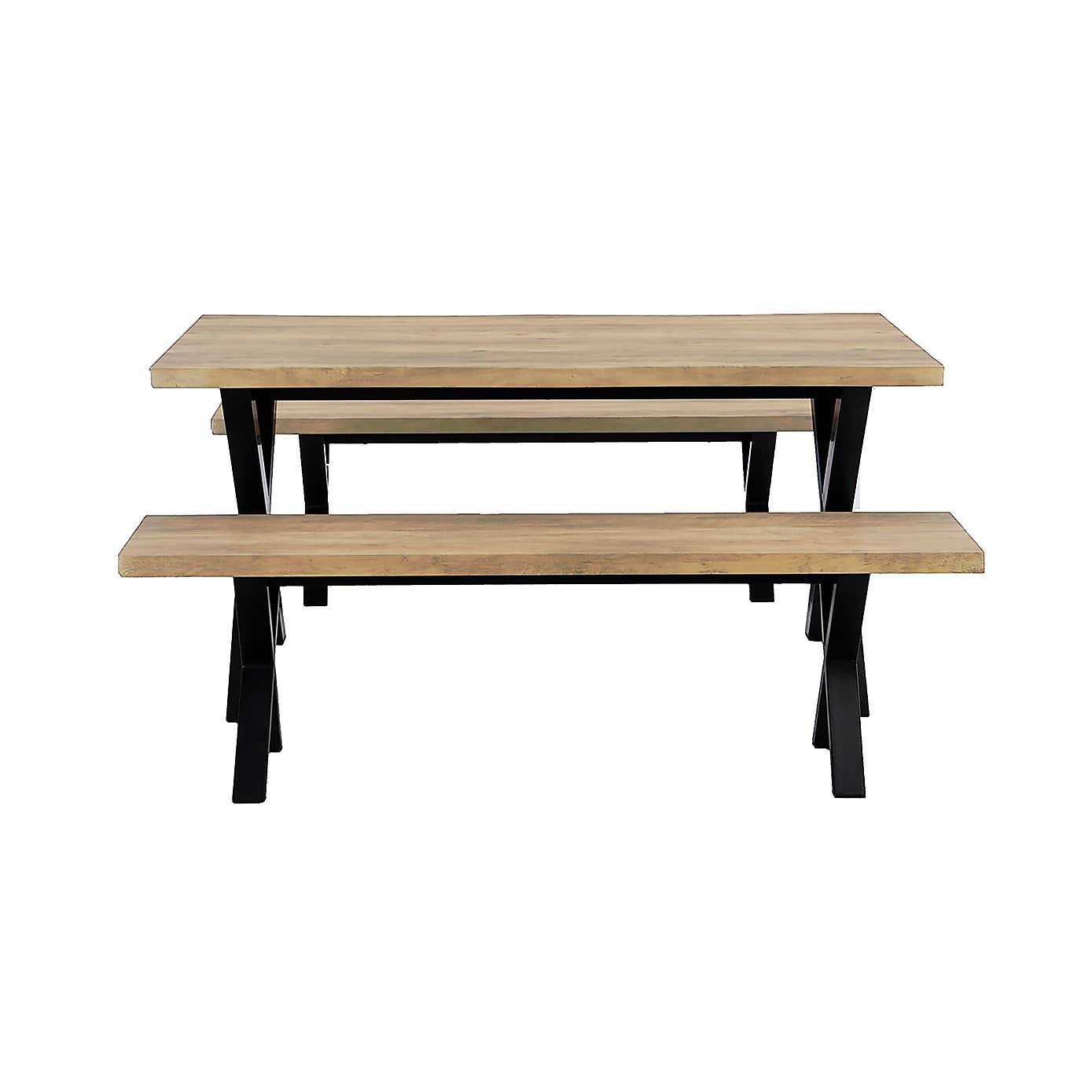 Mesa de comedor de madera sólida de exportación, mesa de comedor de madera simple y de alta calidad. image 4