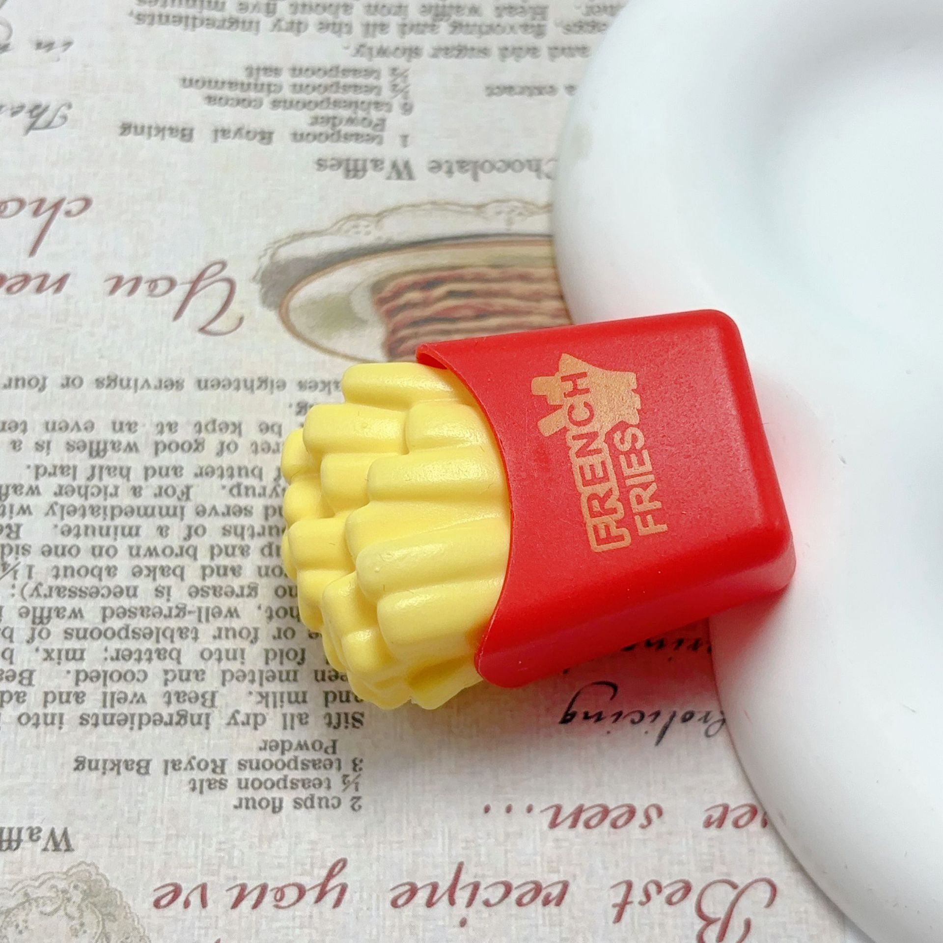 감자튀김 머리핀