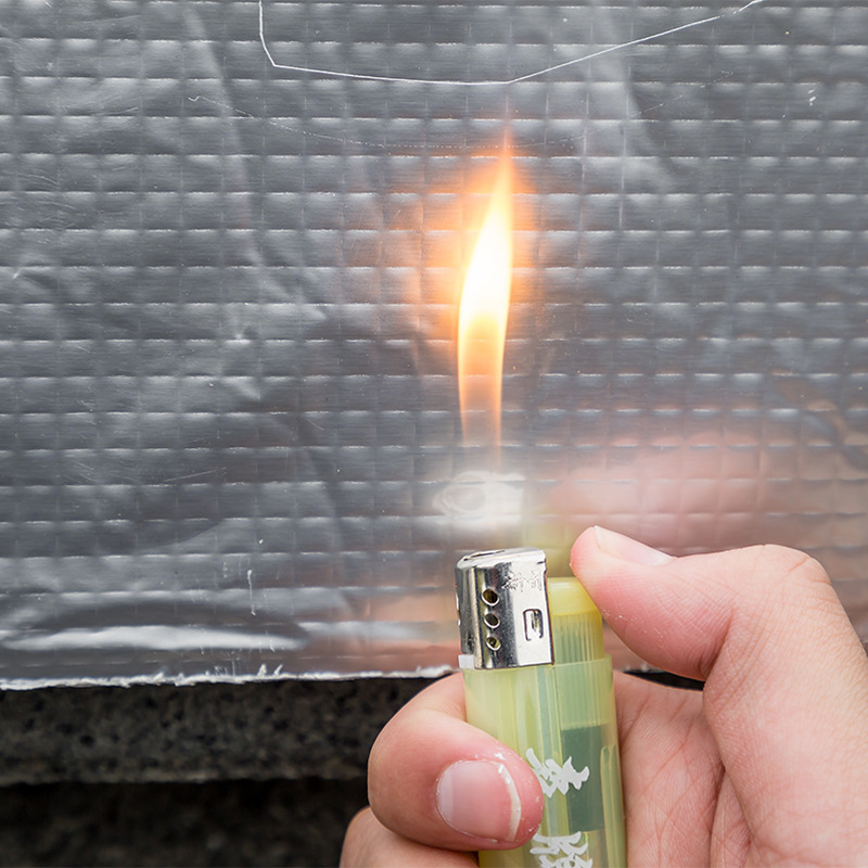 Auto-adhesivo de color de azulejo de acero de cocina tubería de bloqueo de fugas de reparación impermeable papel de aluminio cinta de butilo