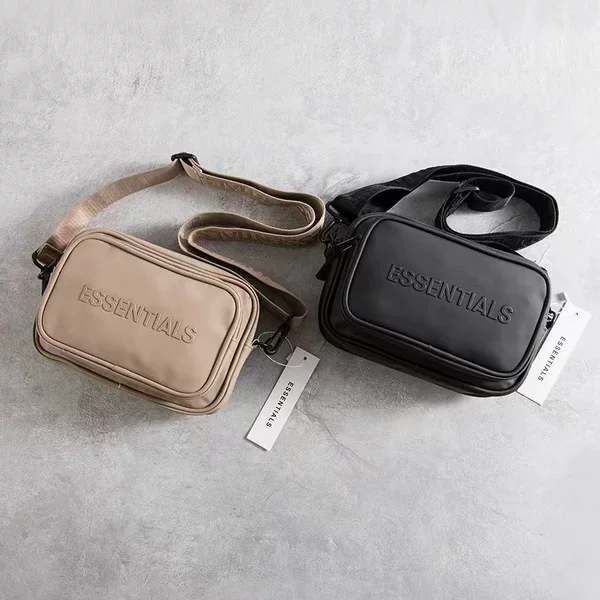 Trendy and Stylish Essentials Shoulder Bag, Casual Workwear Style Chest Bag, Small Square Bag for Men and Women, Mobile Phone Bag, Crossbody Bag