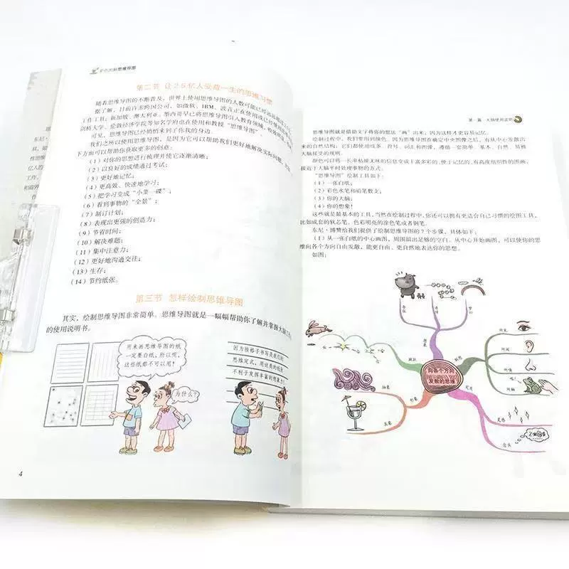 A must-have tool for students to benefit from mind mapping training. Inspirational books for successful brain memory training.