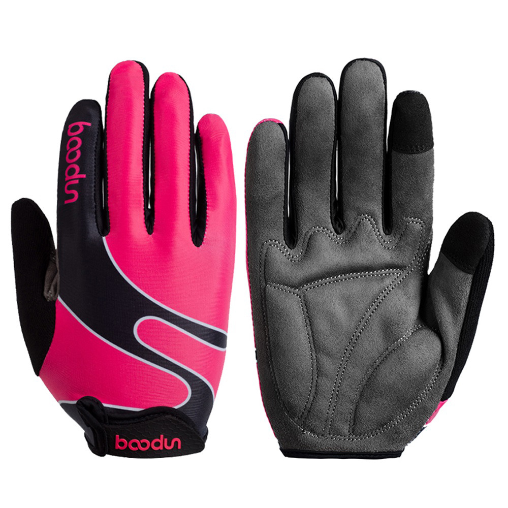 Gants longs Boodun, écran tactile en lycra, équipement de cyclisme pour sports de plein air, gants de vélo_voghion.com