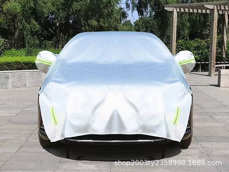 Car cover car cover half cover sun-proof thickened sun-proof heat-proof dust-proof rain-proof cover car cover full car cover