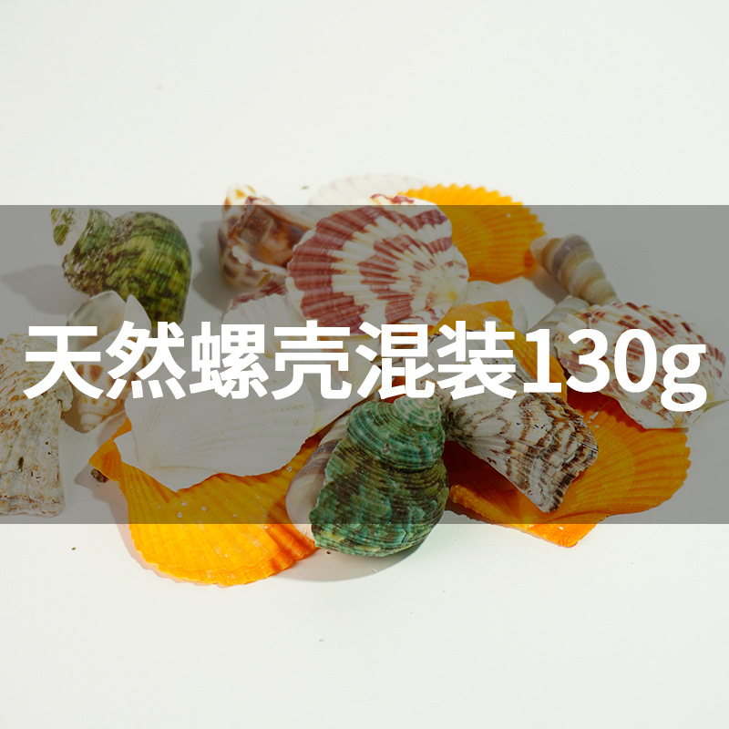 DIY accesorios del tanque de peces conjunto de joyas antiguas paisaje mixto Concha natural Concha tridimensional flor pieza Accesorios