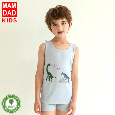 Boy vest summer Thin section ventilation Icy Two baby vest Manufactor wholesale Children&#39;s summer vest