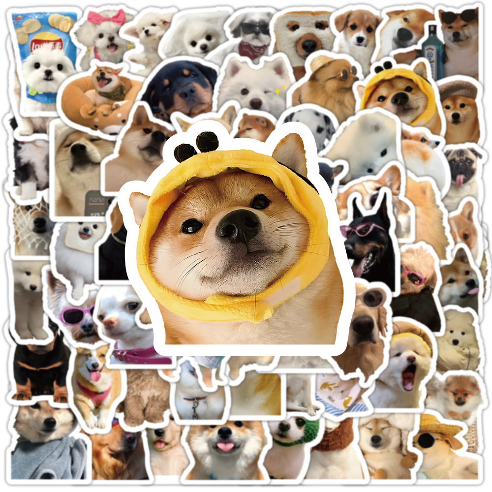 1 Set Dog Cat Learning PVC Self-adhesive Cute Stickers display picture 33