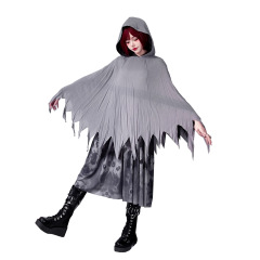 ハロウィン大人のコスチュームマントマント魔女死神cosローブ面白いドレスアップ衣装ステージパフォーマンス衣装