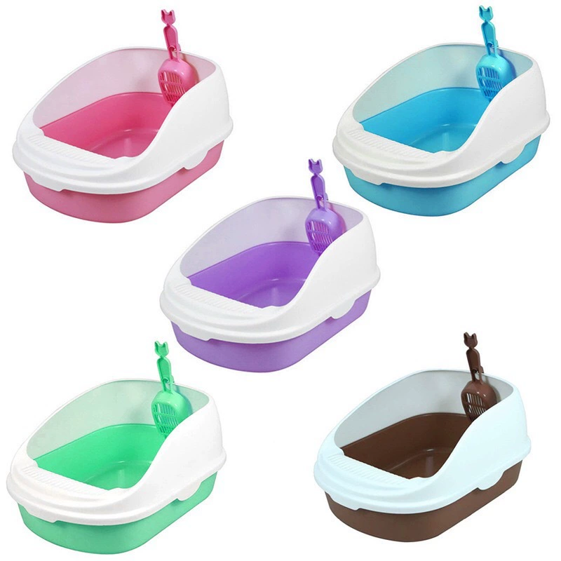 Оптовый кошачий наполнитель для кошачьего туалета полностью закрытый полузакрытый большой кошачий Туалет для кошек в кошачий паб, предотвращающий всплеск