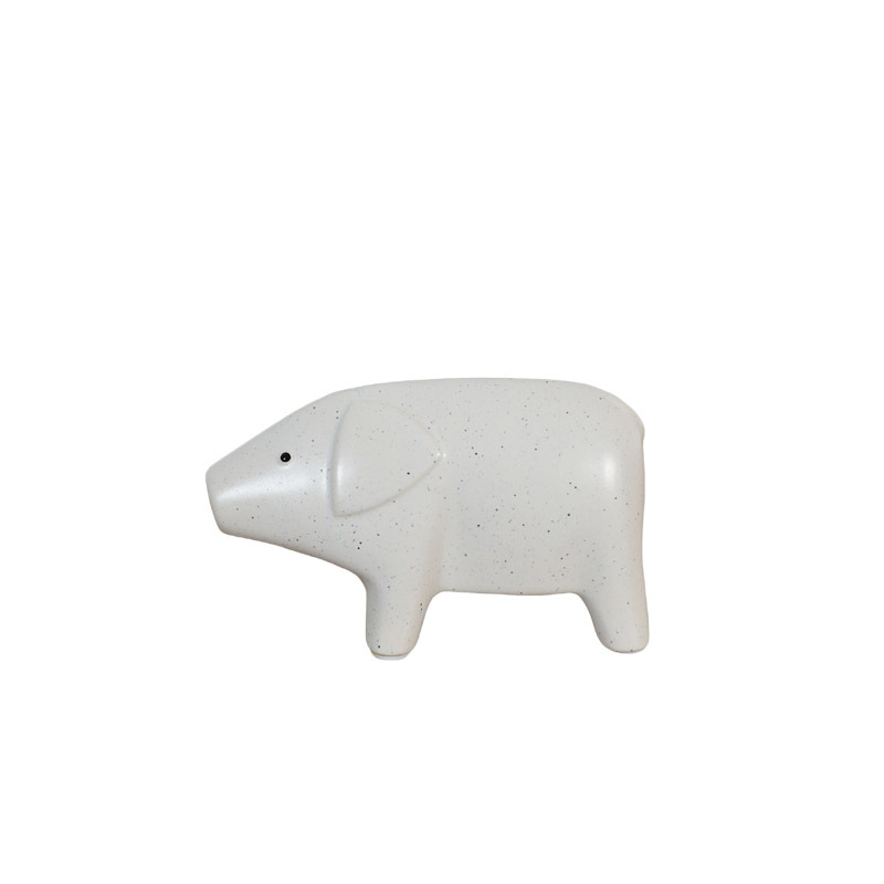 Inswind adorable cerdo adornos de cerámica sala de estar sala de entrada decoración de escritorio artesanía regalos al por mayor