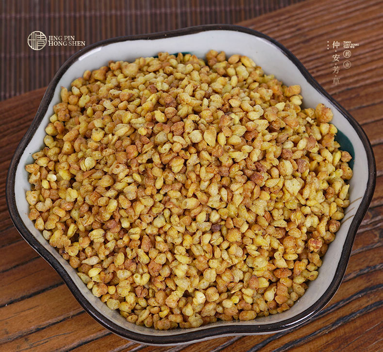 Tartary Buckwheat Tea (Fagopyrum tataricum) — Liangshan Yellow Ku Qiao Herbal Tea, Whole-Grain Puffed quality and texture