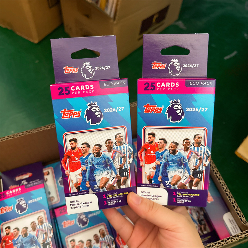 Officially Licensed 2026-27 Topps Premier League Flagship Series Boxed Football Star Cards Collectible Cards Officially Licensed 2026-27 Topps Premier League Flagship Series Boxed Football Star Cards Collectible Cards