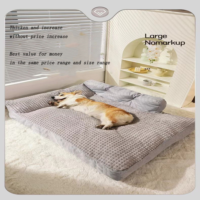 犬小屋冬保温大型犬ペットマット四季通用解体可犬マット犬床ソファー犬マット|undefined
