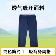 定制西裤子男新款垂顺修身休闲裤男薄款透气吸汗西装裤子重磅250g