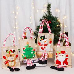 国境を越えた新しいクリスマス装飾品リンゴ袋キャンディー袋手提げ袋プレゼント袋平安夜クリスマスプレゼント袋