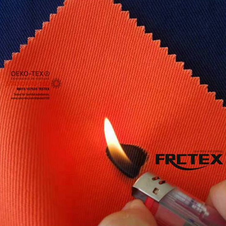阻燃面料 全棉细斜纹阻燃面料 夏装特种工作衣阻燃布衬衣阻燃面料